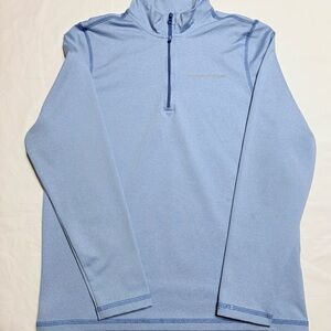 Vineyard Vines Kids Quarter Zip – Baby Blue – Size M (12–14)